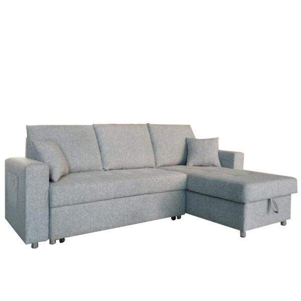 Jerry L Shape Sectional Sofa Bed with Lounger - Image 2