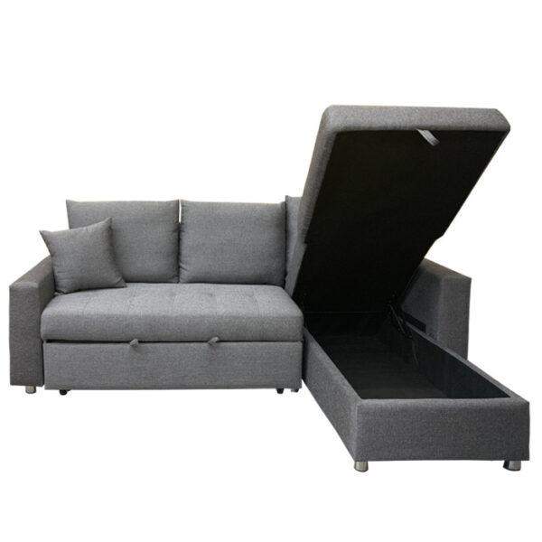 Jerry L Shape Sectional Sofa Bed with Lounger - Image 3