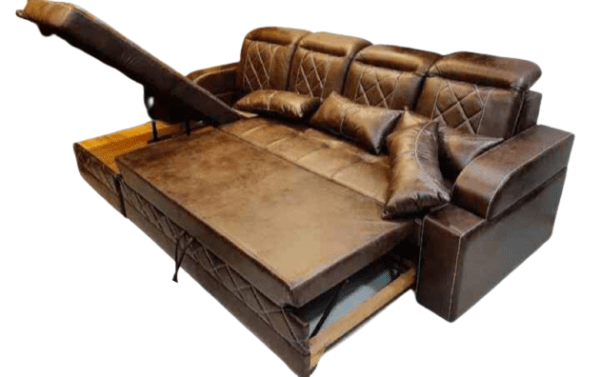 Sofa Cum Bed 4 Seater Lina with Headrest - Image 3