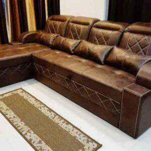 Sofa Cum Bed 4 Seater Lina with Headrest