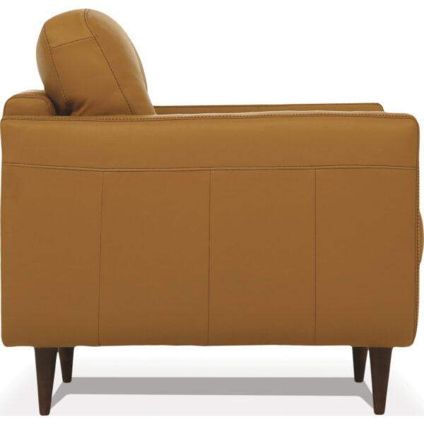 Radwan Loveseat in Tufted Caramel Leather - Image 2
