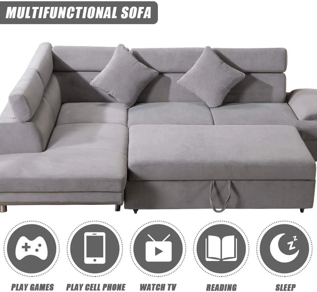 Sleeper Sofa Bed Sectional Aero (Custom) - Image 3