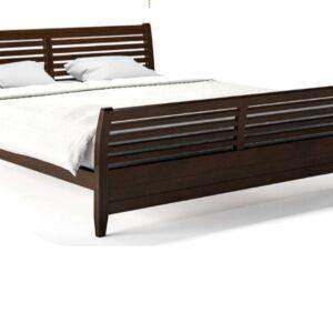 Bed Slope Horizontal Solid Teak Wood