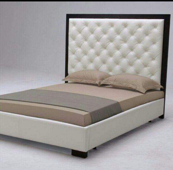 BED Queen size 48" Headboard tufted Framed