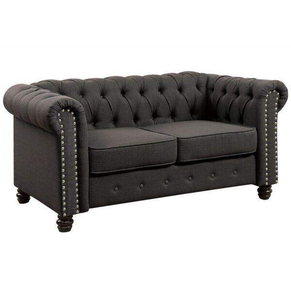Chesterfield Sofa 2 Piece Living Room Set - Image 2