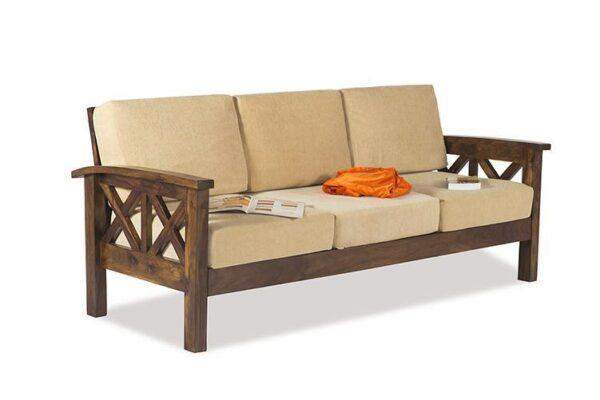 Solid Wood Criss Sofa Set Center table Side table (Copy) - Image 6