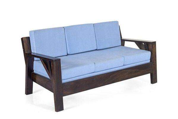 Solid Wood Frozen Sofa Set - Image 4