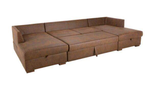 L Shape Sofa Bed double lounger Haifi - Image 3