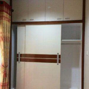 Wardrobe Sliding Laminated with Loft