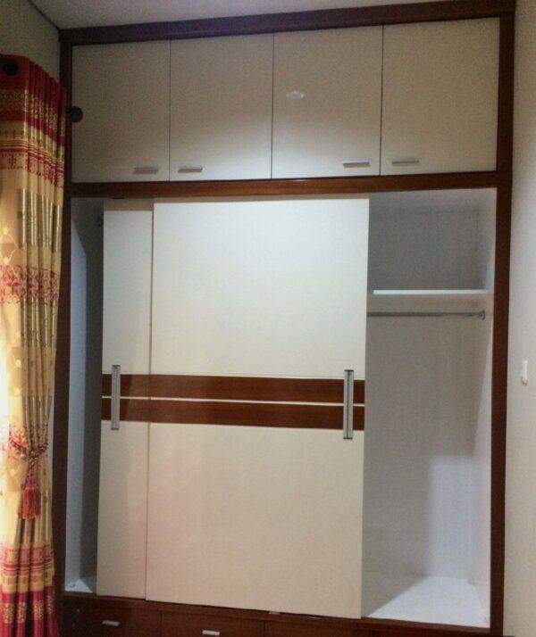 Wardrobe Sliding Laminated with Loft