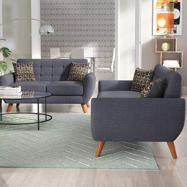 Wooten 2 Piece Living Room Set - Image 2