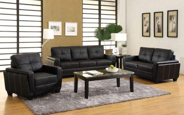 Blacksburg Leatherite Sofa