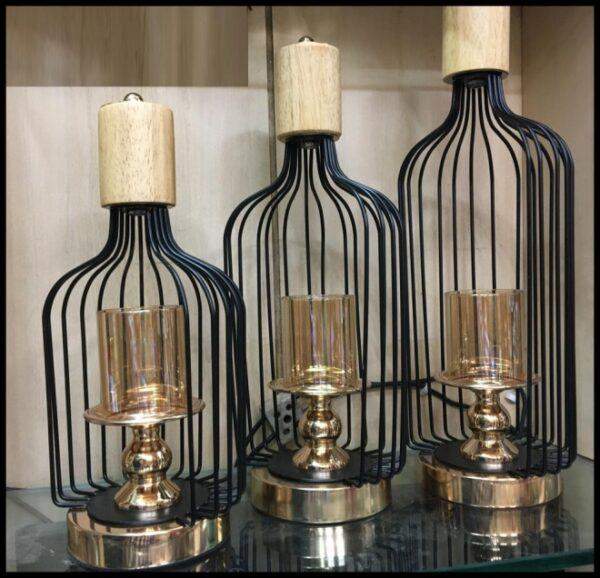 Graceful & Stylish Half Cage Candle Stand