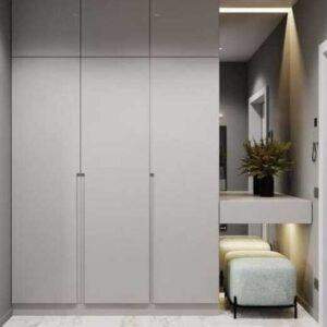 Wardrobe Laminated pvc with Dresser