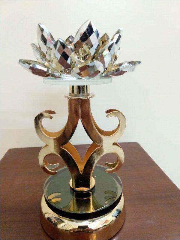 single crystal flower tea light candle holder - Image 3