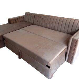 Sectional L shape Sofas and Sofa Cum Bed