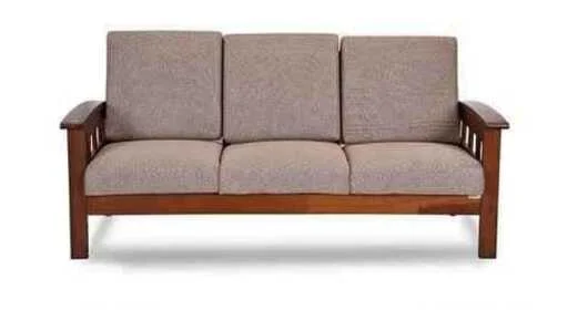 Wooden Sofa Cheqs in Solid Teak Wood - Image 2