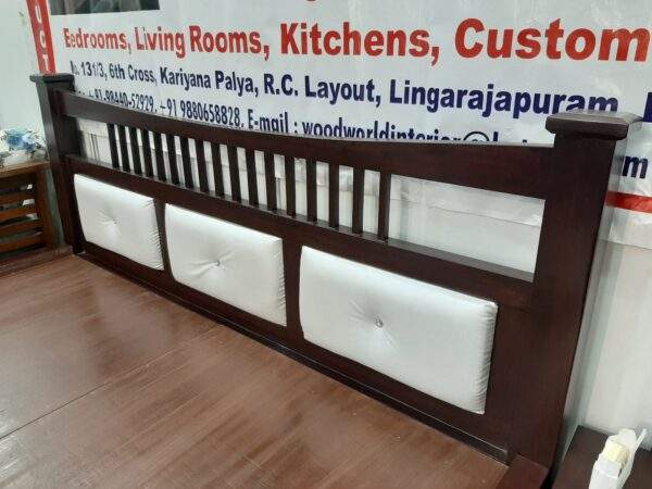 Double Bed Pillar Boat Shape (Custom) - Image 2