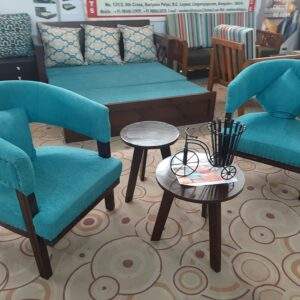 Accent Chairs Hailey Set of 2 with table