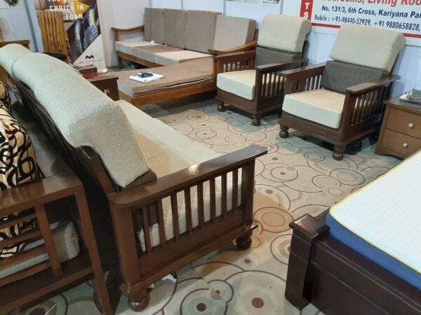 Solid wood sofa Premium 311+Center Table - Image 5