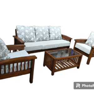 Solid wood sofa set Rian + Center Table
