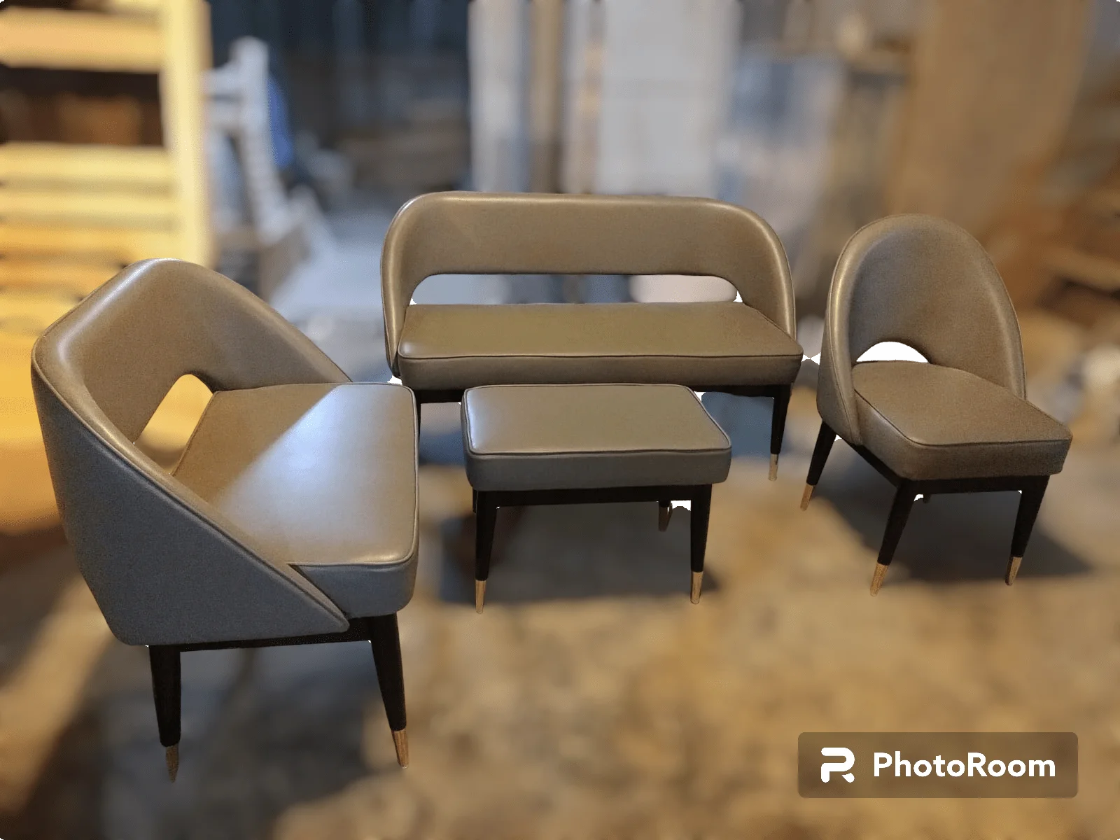 Sofa set Flexi Frame 3+2+divider (custom)