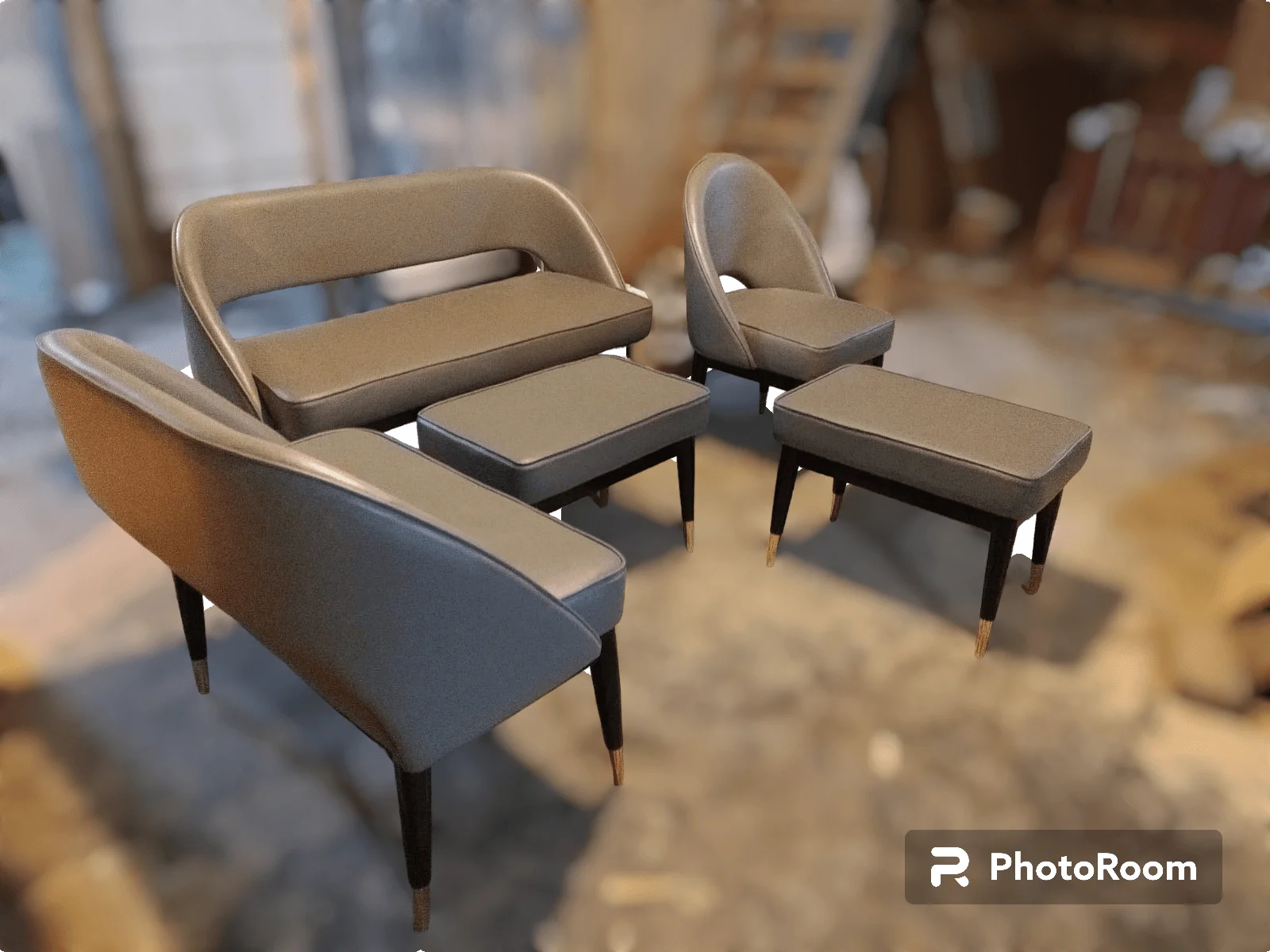 Sofa set Flexi Frame 3+2+divider (custom) - Image 4