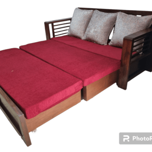Sofa bed solid wood Box 3 fold (Custom)
