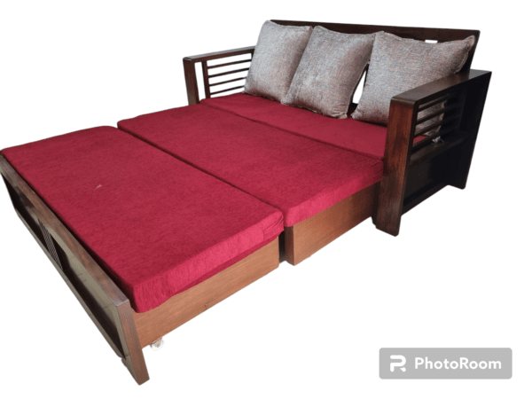 Sofa bed solid wood Box 3 fold (Custom)