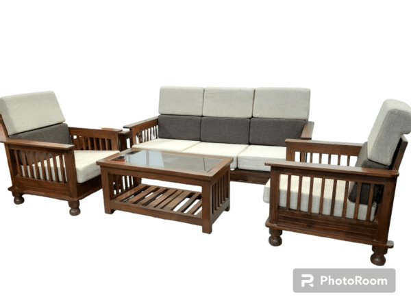 Solid wood sofa Premium 311+Center Table - Image 2