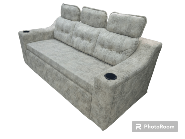 Sofa Bed Upholstered 3 fold Tiffany - Image 3