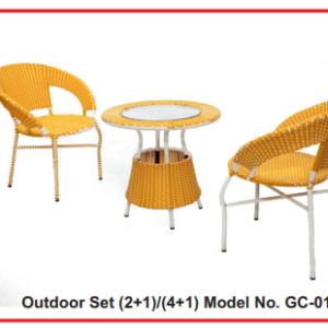 Outdoor Table Set 2+1 / 4+1 Gc-01
