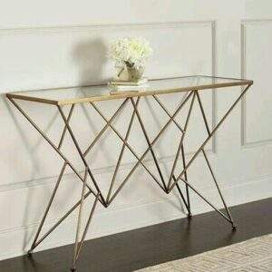 Metal Console Table Zenoa