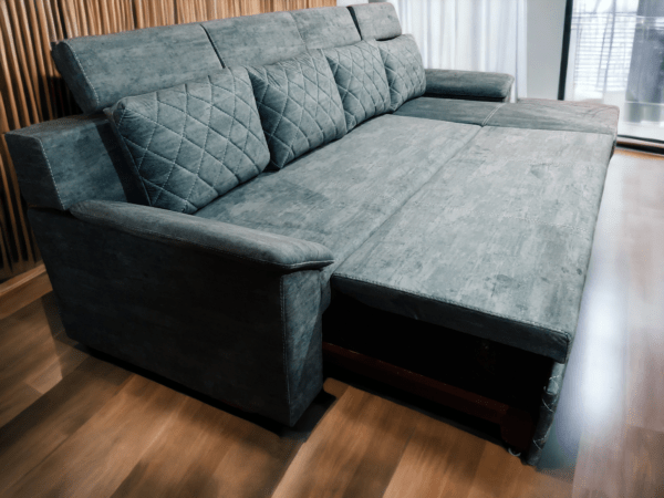 SofaBed L shape Sectional + Lounger (Custom)