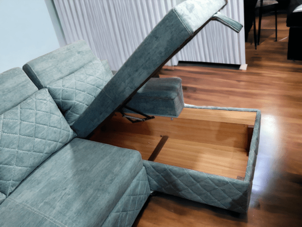 SofaBed L shape Sectional + Lounger (Custom) - Image 3