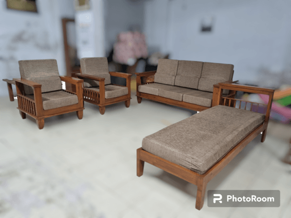 Solid wood Mag Sofa Set (Custom) - Image 7