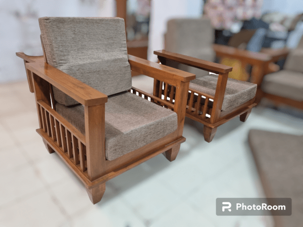 Solid wood Mag Sofa Set (Custom) - Image 3