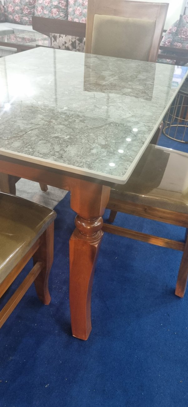 Dining table Regal + 4/6 cushion back chairs - Image 3