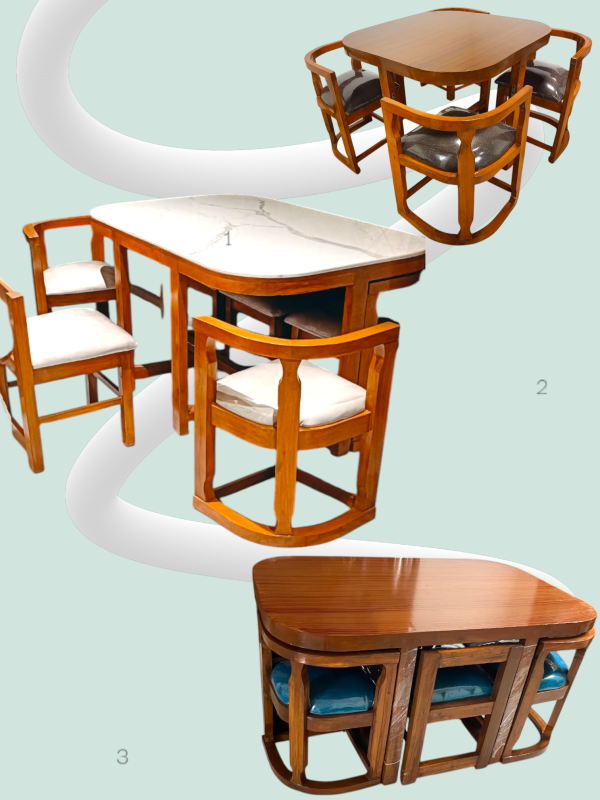 Compact Dining Set 4 seater/6 seater - Image 3