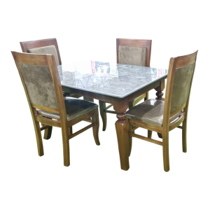 Dining table Regal + 4/6 cushion back chairs