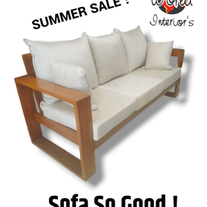 Heidi solid wood sofa (Custom)