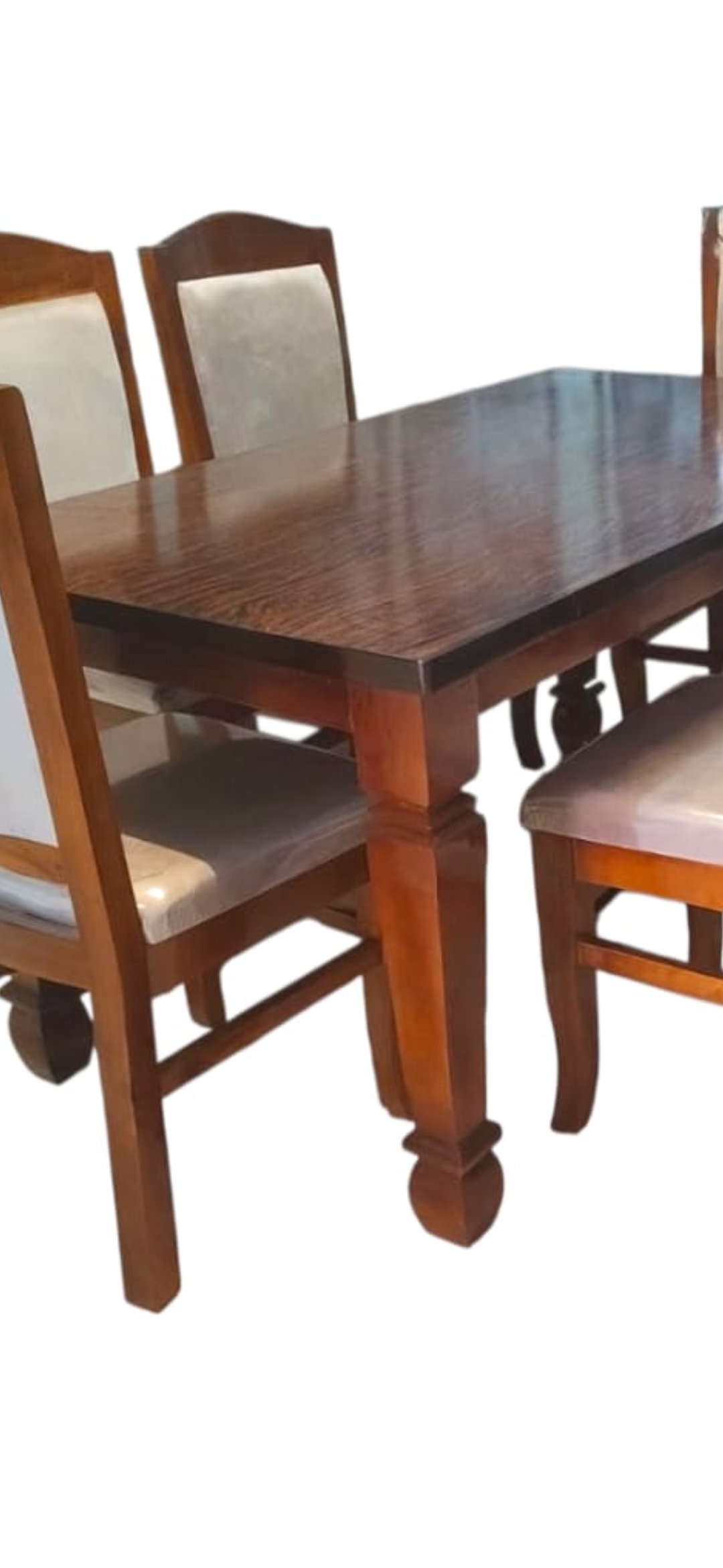 Dining Set 6 seater Cushion Back (Regal) - Image 4